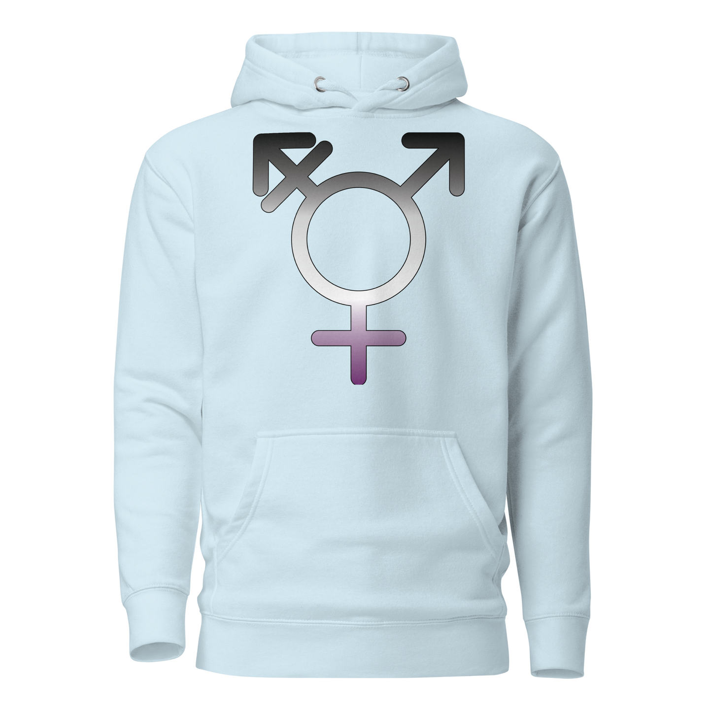 Transgender Symbol - Asexual/Demisexual Pride Unisex Hoodie