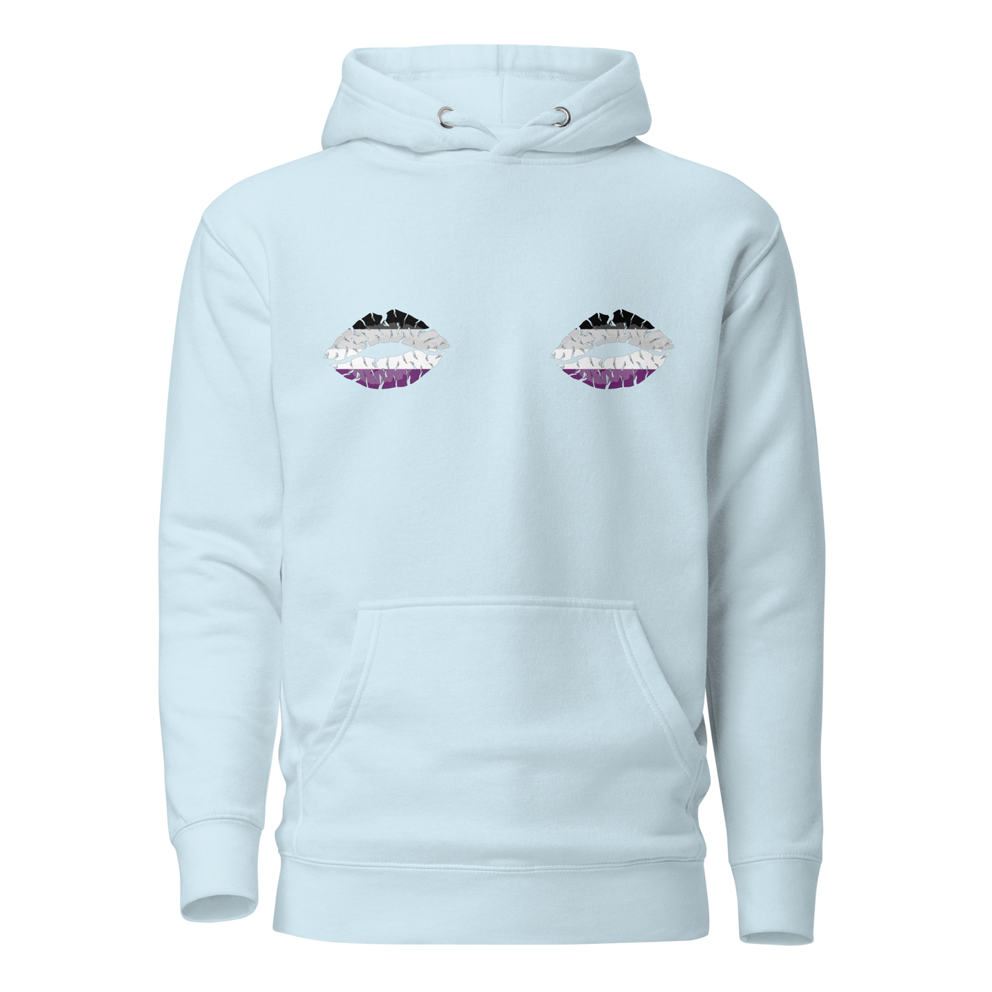 Ace Boob Kisses Unisex Hoodie