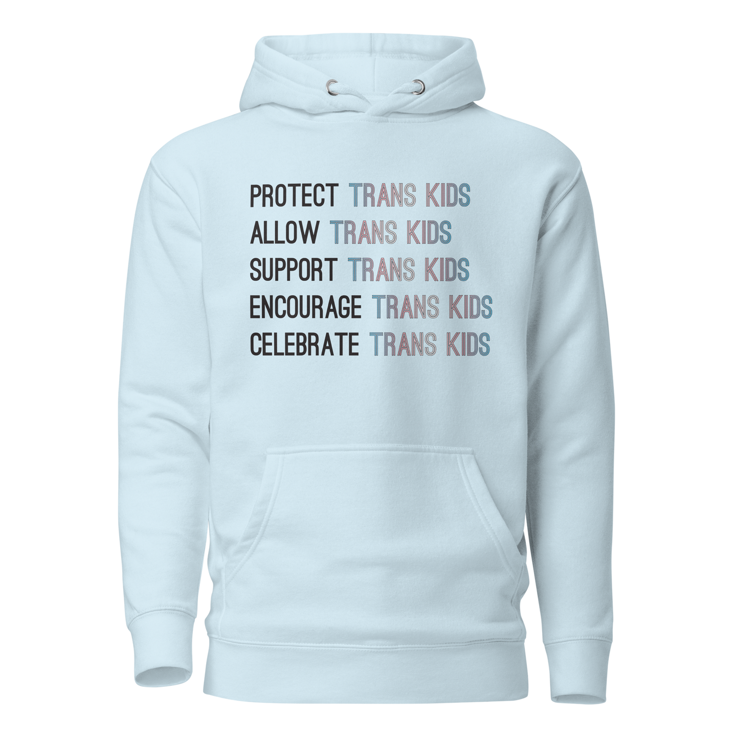 Support Trans Kids Unisex Hoodie