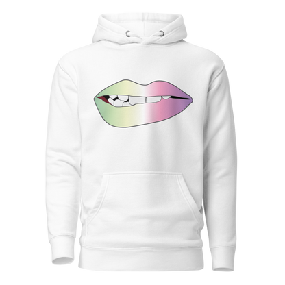 Biting Lips - Genderfae Pride - Gradient Unisex Hoodie