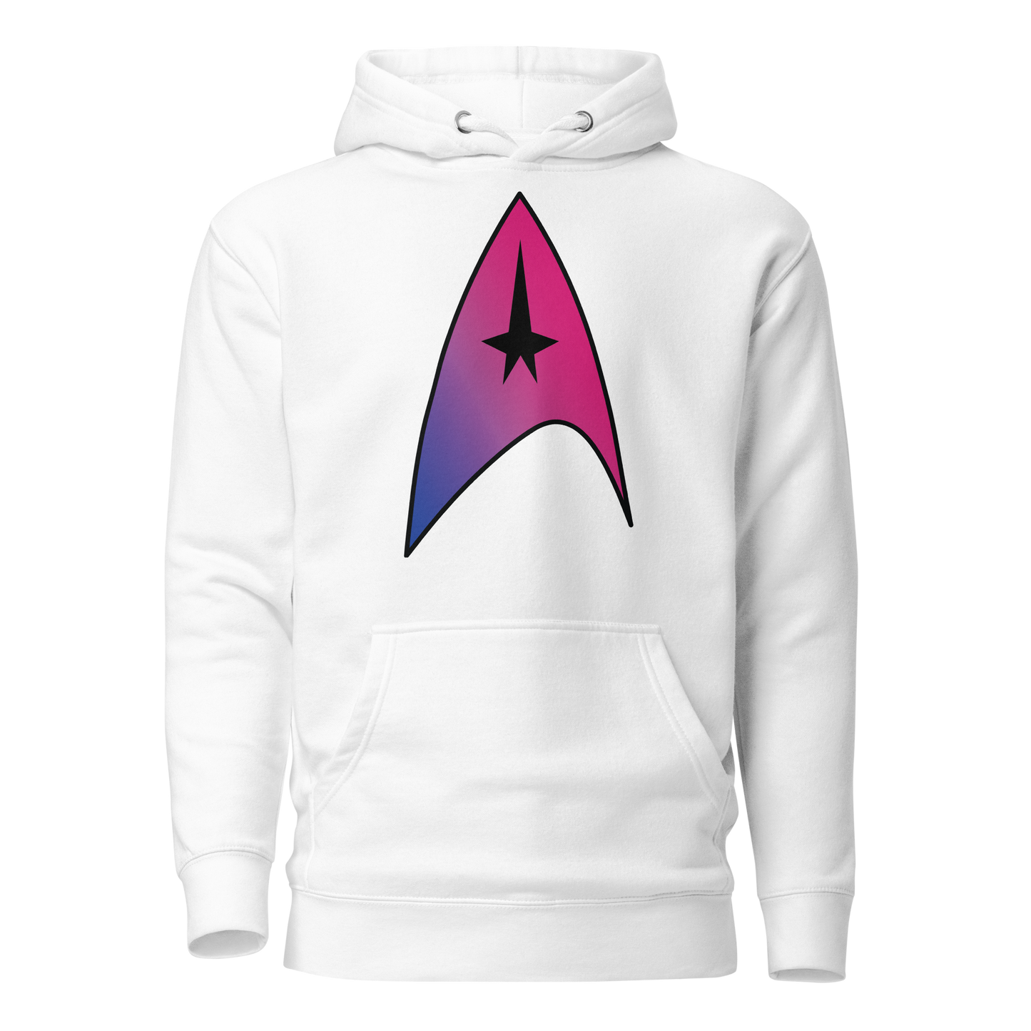 Starfleet Insignia - Bisexual Pride Unisex Hoodie