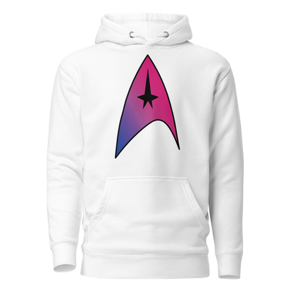 Starfleet Insignia - Bisexual Pride Unisex Hoodie