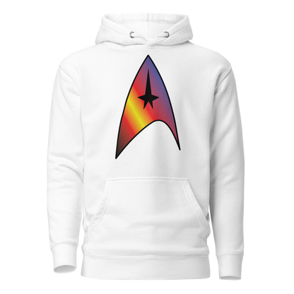 Starfleet Insignia - Polyamory Pride Unisex Hoodie