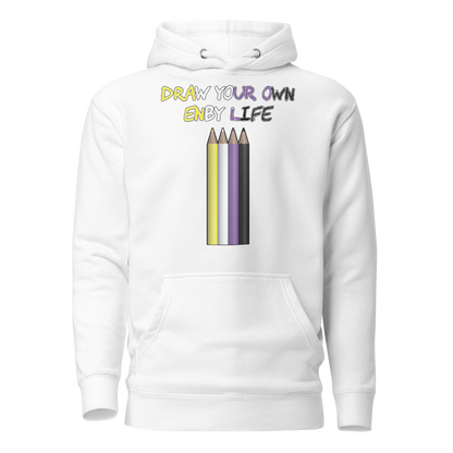 Draw Your Own Enby Life Unisex Hoodie