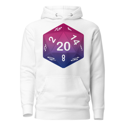 Pride Dice - Bisexual Unisex Hoodie