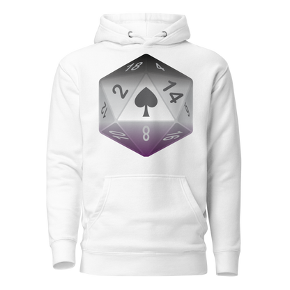 Pride Dice - Asexual Unisex Hoodie