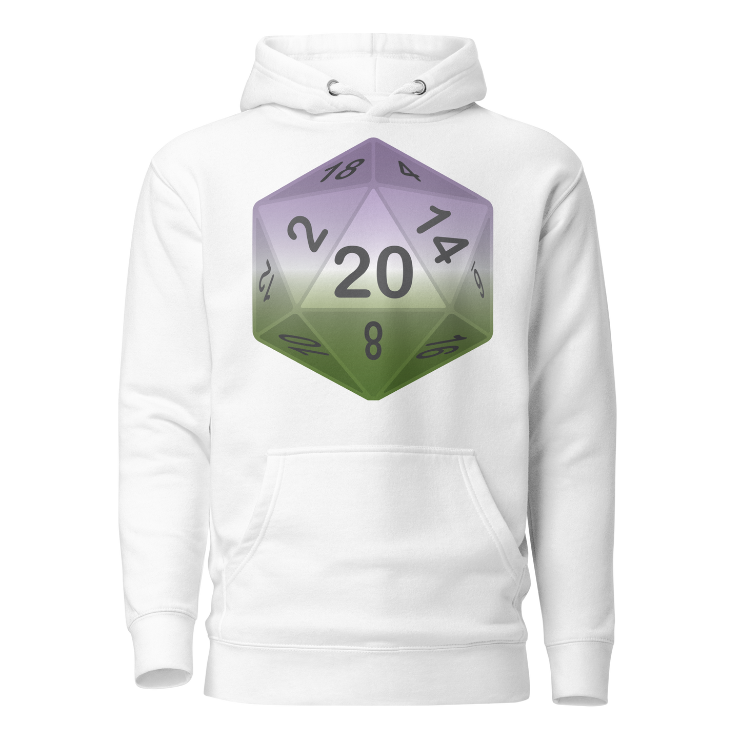 Pride Dice - Genderqueer Unisex Hoodie