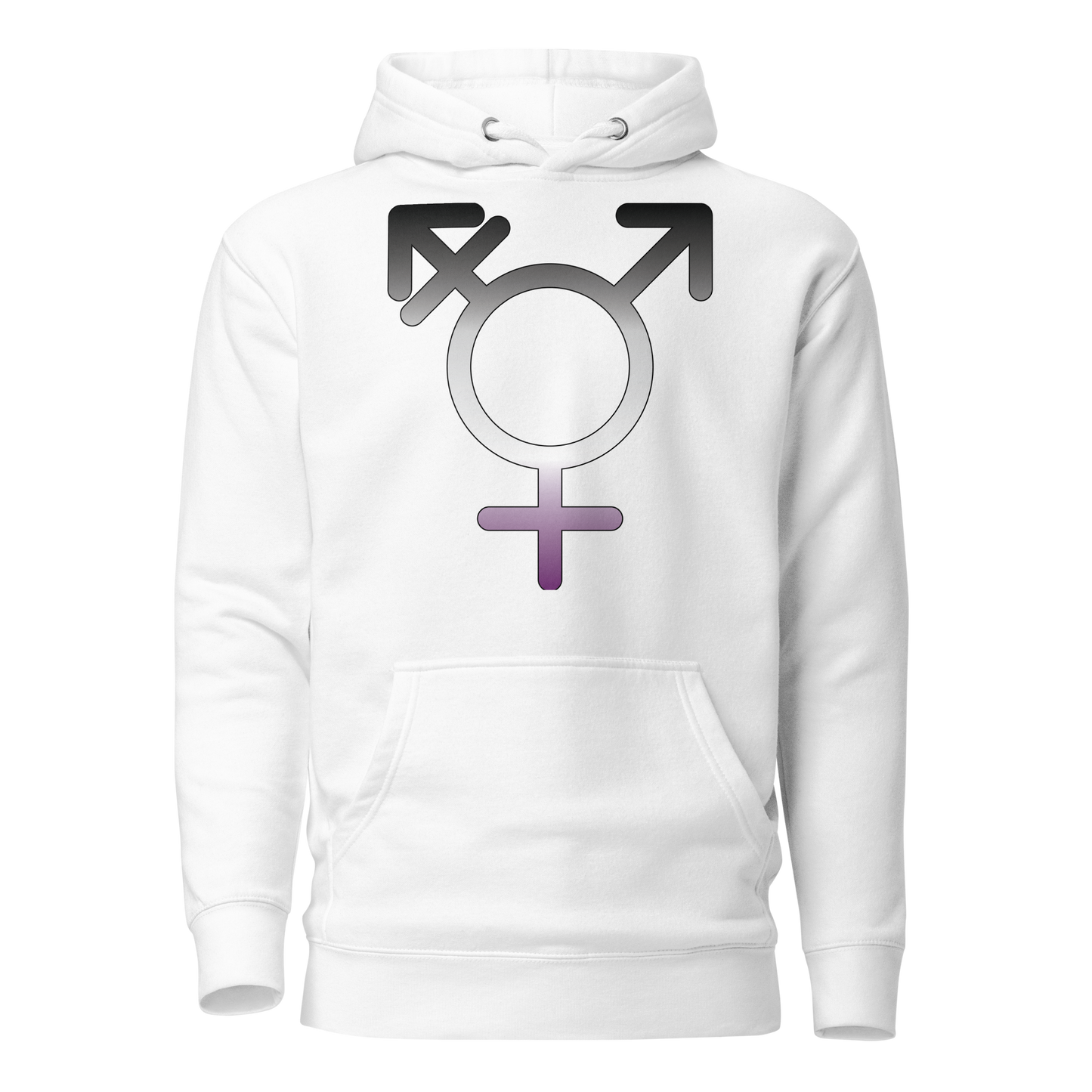 Transgender Symbol - Asexual/Demisexual Pride Unisex Hoodie