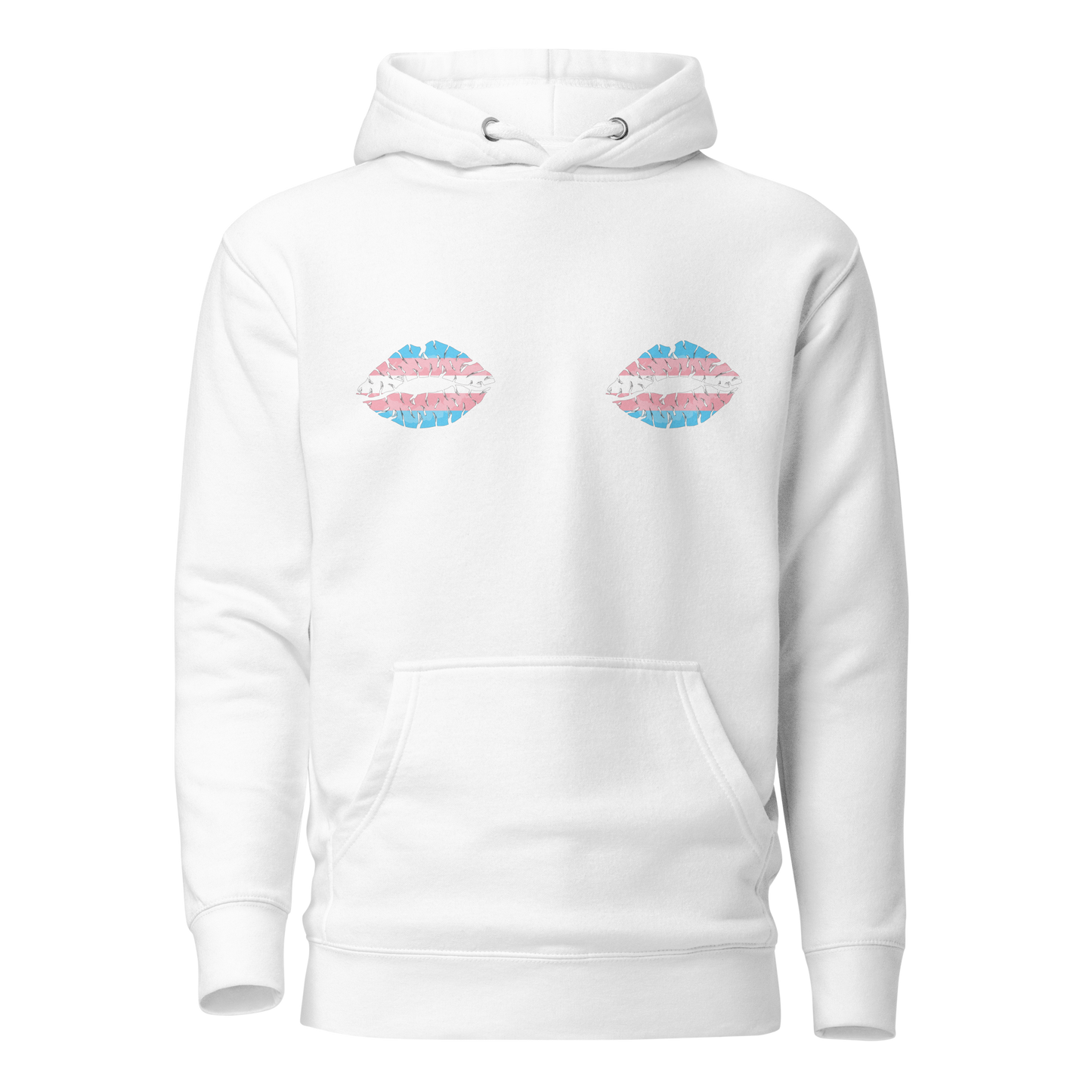 Trans Boob Kisses Unisex Hoodie