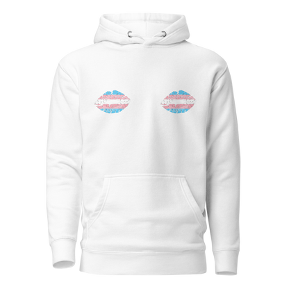 Trans Boob Kisses Unisex Hoodie