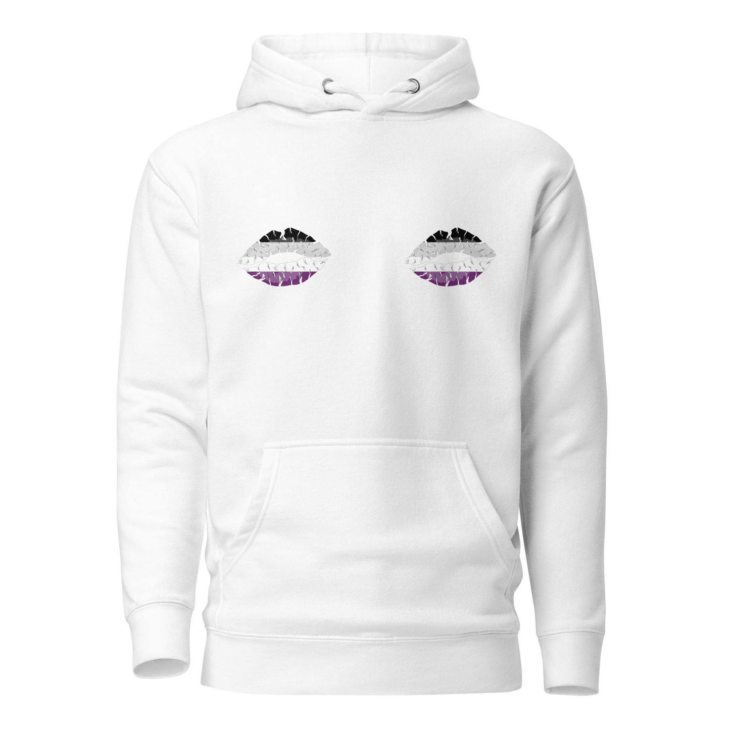 Ace Boob Kisses Unisex Hoodie