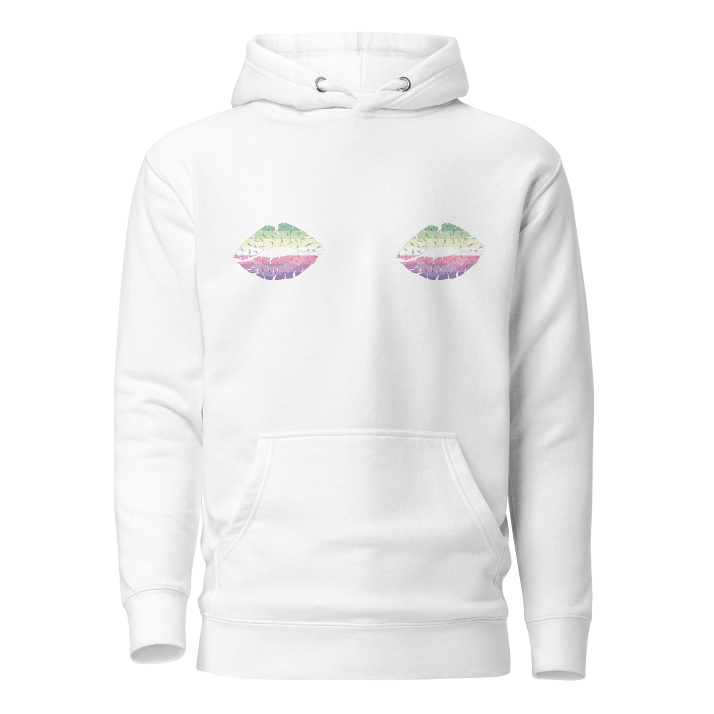 Genderfae Boob Kisses Unisex Hoodie