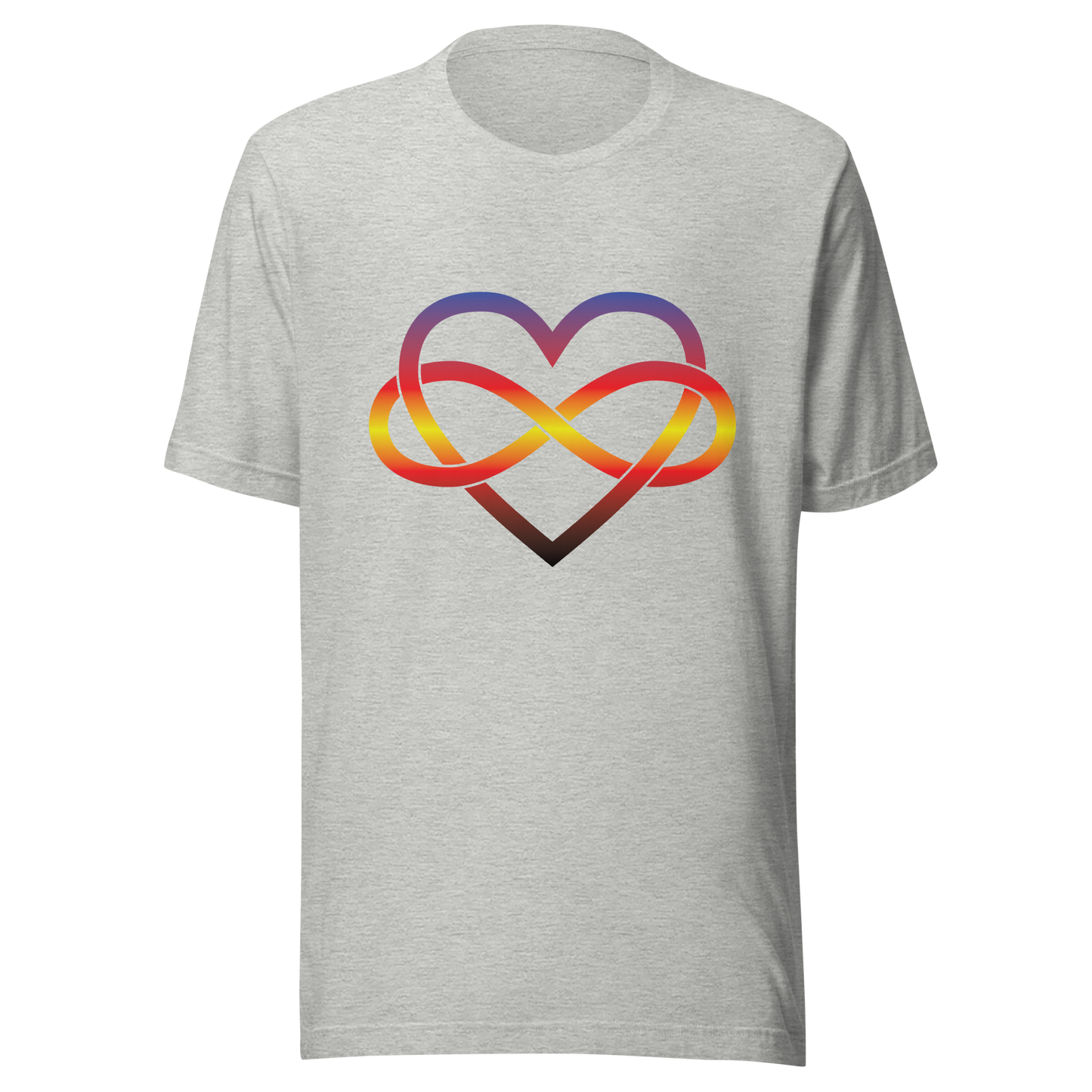 Polyamory Infinity Heart - Polyamory Unisex t-shirt