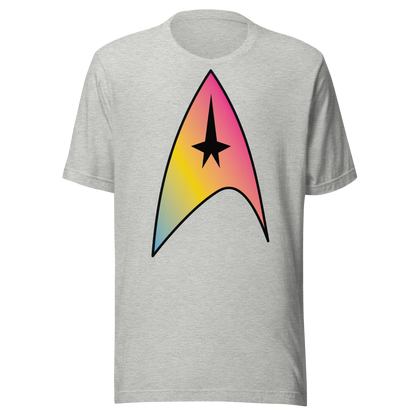 Starfleet Insignia - Pansexual Pride Unisex t-shirt