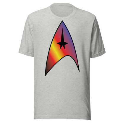 Starfleet Insignia - Polyamory Pride Unisex t-shirt