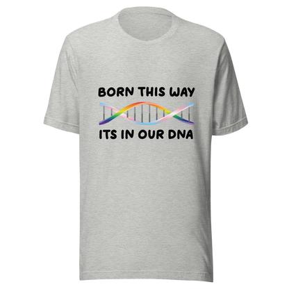 Born This Way - Rainbow/Trans Unisex t-shirt