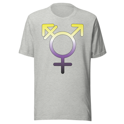 Transgender Symbol - Non-binary Pride Unisex t-shirt