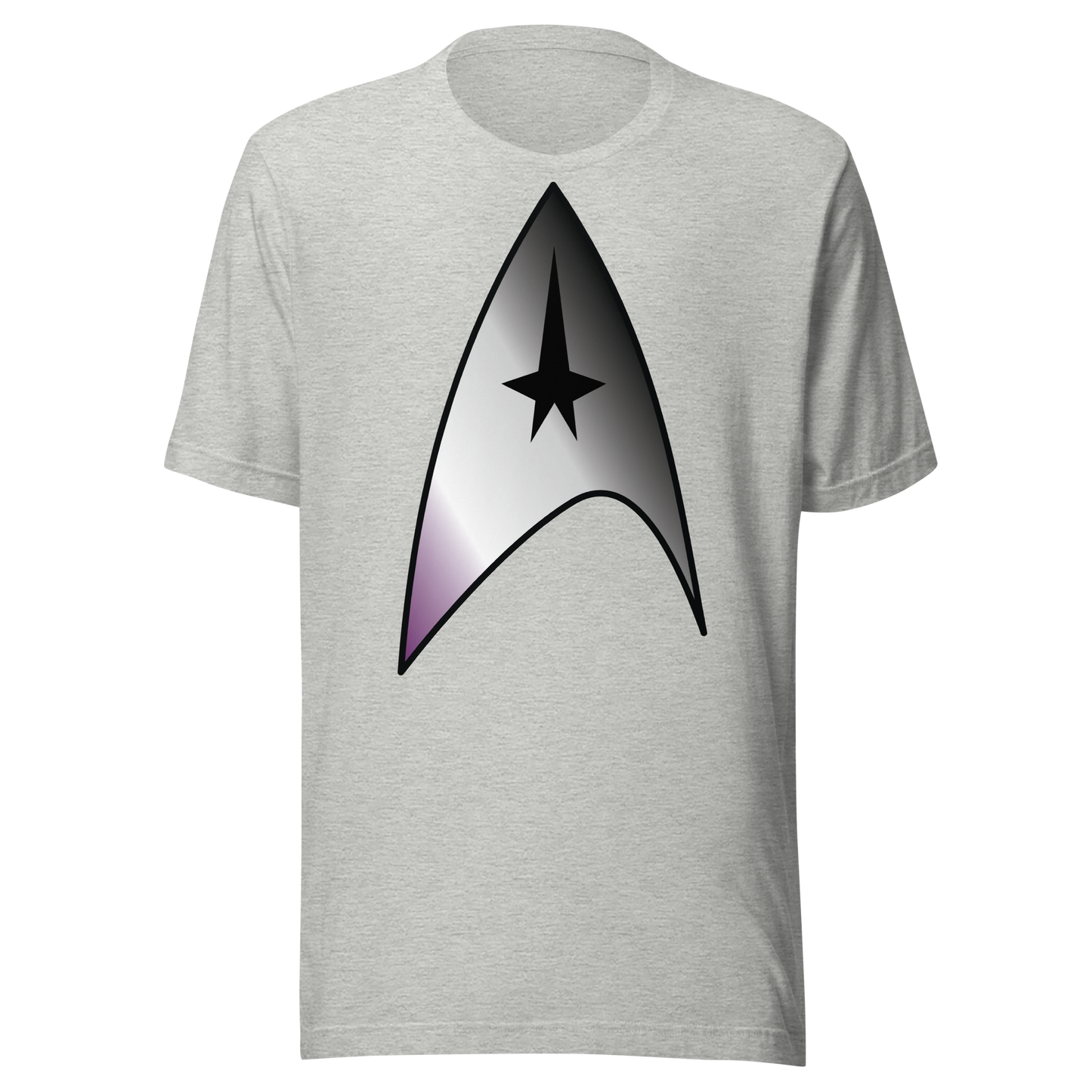 Starfleet Insignia - Asexual/Demisexual Pride Unisex t-shirt