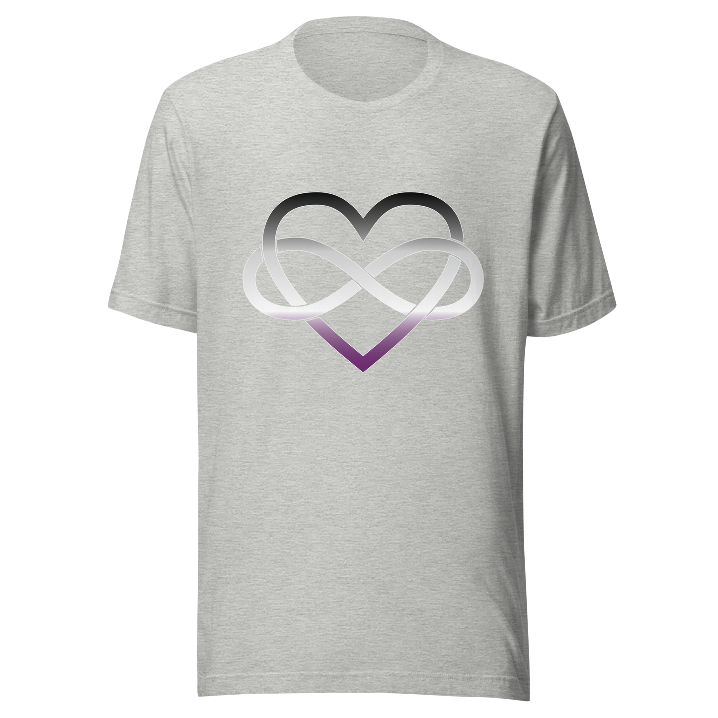 Polyamory Infinity Heart - Asexual/Demisexual Unisex t-shirt