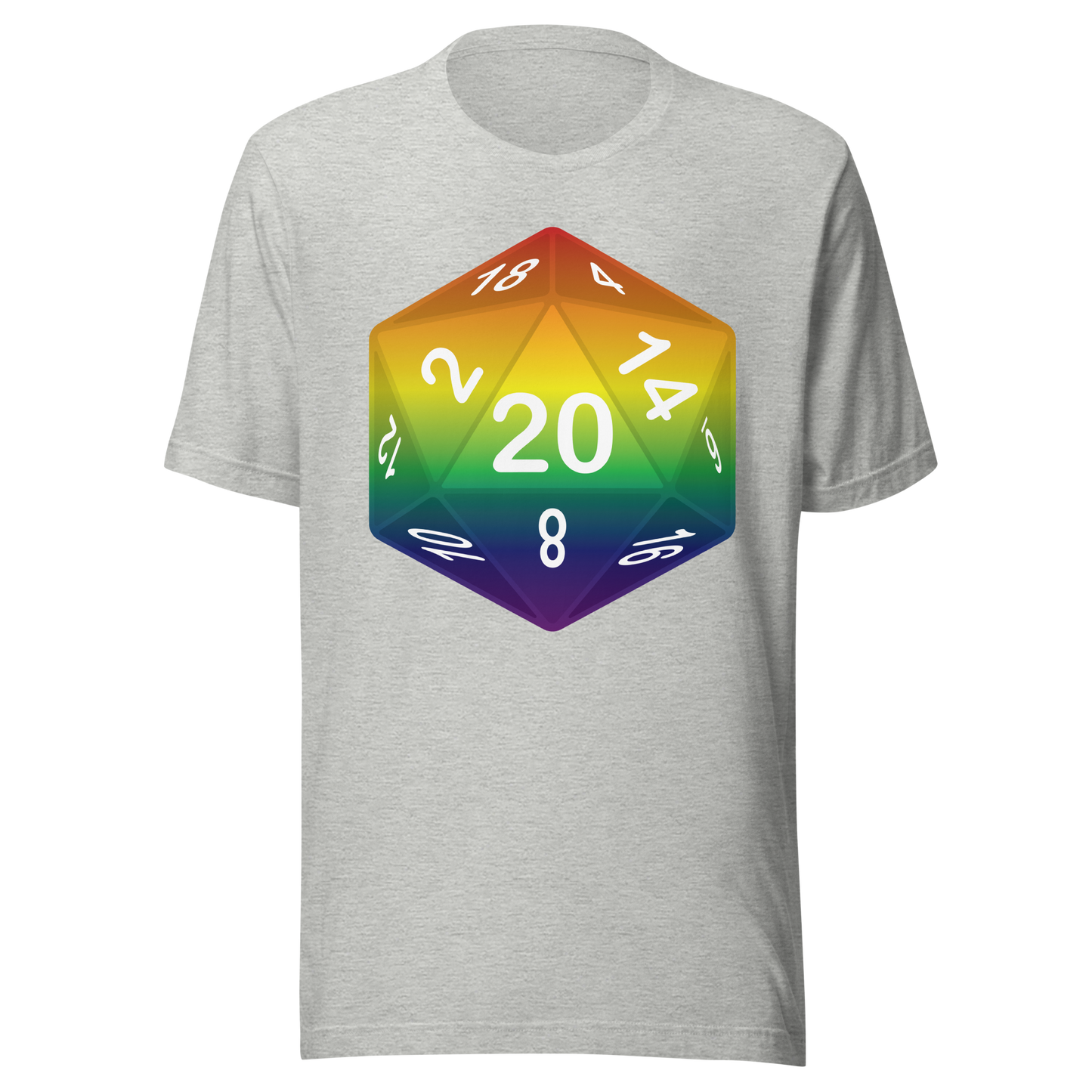 Pride Dice - Rainbow Unisex t-shirt