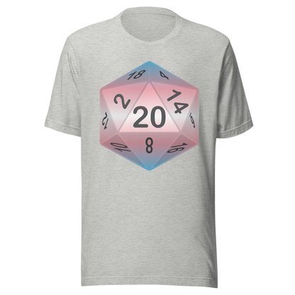 Pride Dice - Transgender Unisex t-shirt