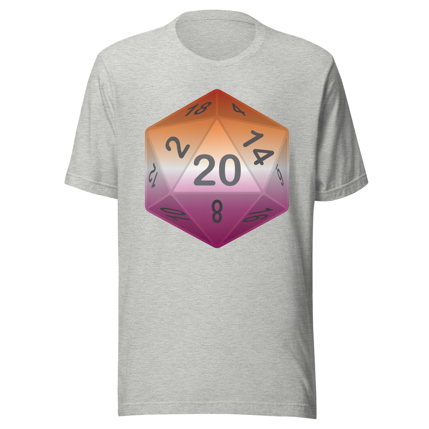 Pride Dice - Lesbian Unisex t-shirt