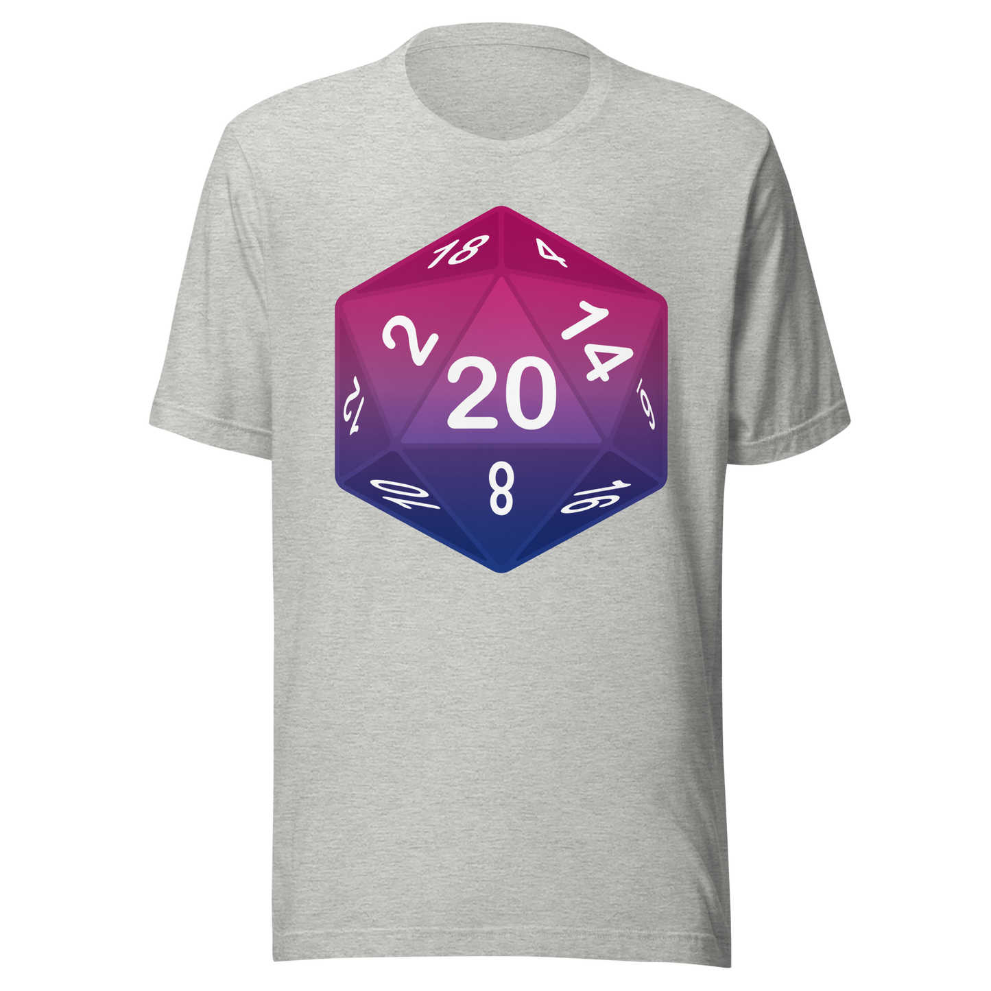 Pride Dice - Bisexual Unisex t-shirt