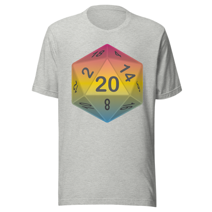 Pride Dice - Pansexual Unisex t-shirt