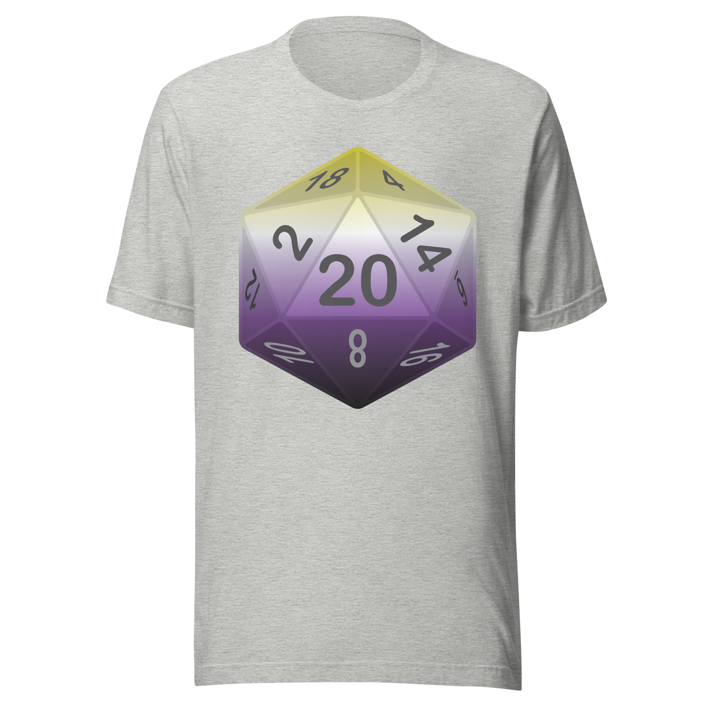 Pride Dice - Non-binary Unisex t-shirt