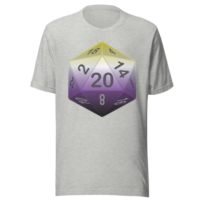 Pride Dice - Non-binary Unisex t-shirt