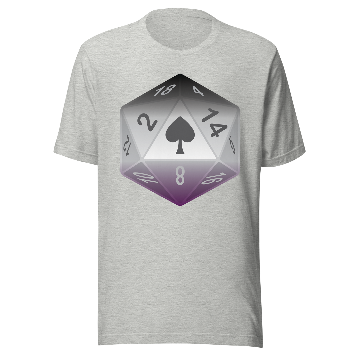 Pride Dice - Asexual Unisex t-shirt