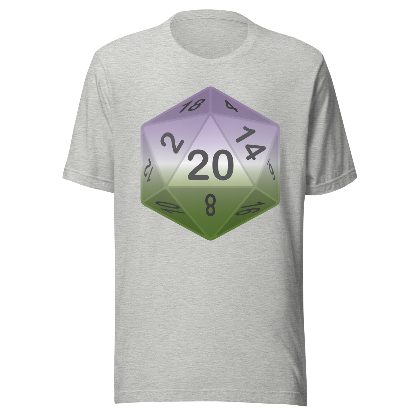 Pride Dice - Genderqueer Unisex t-shirt