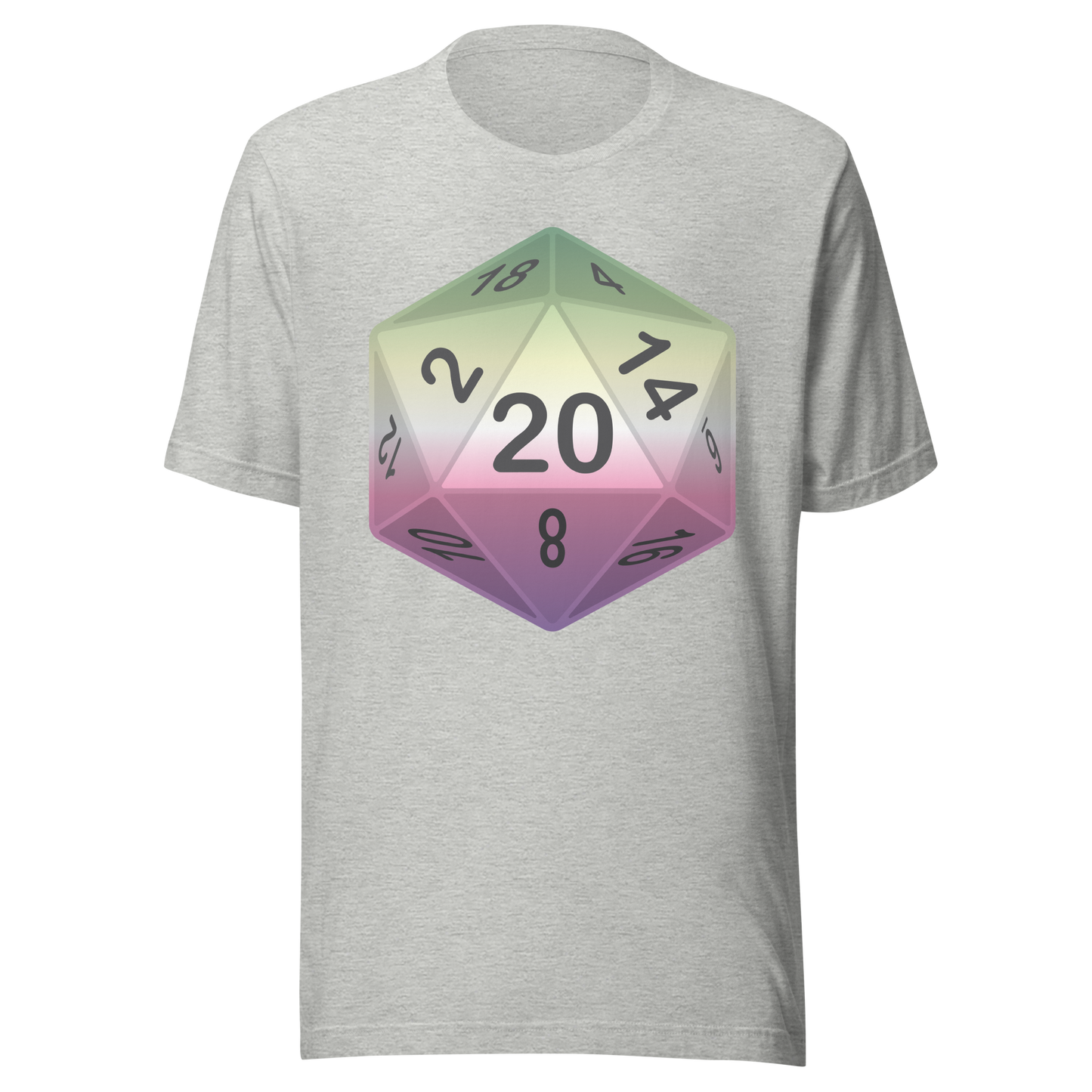 Pride Dice - Genderfae Unisex t-shirt