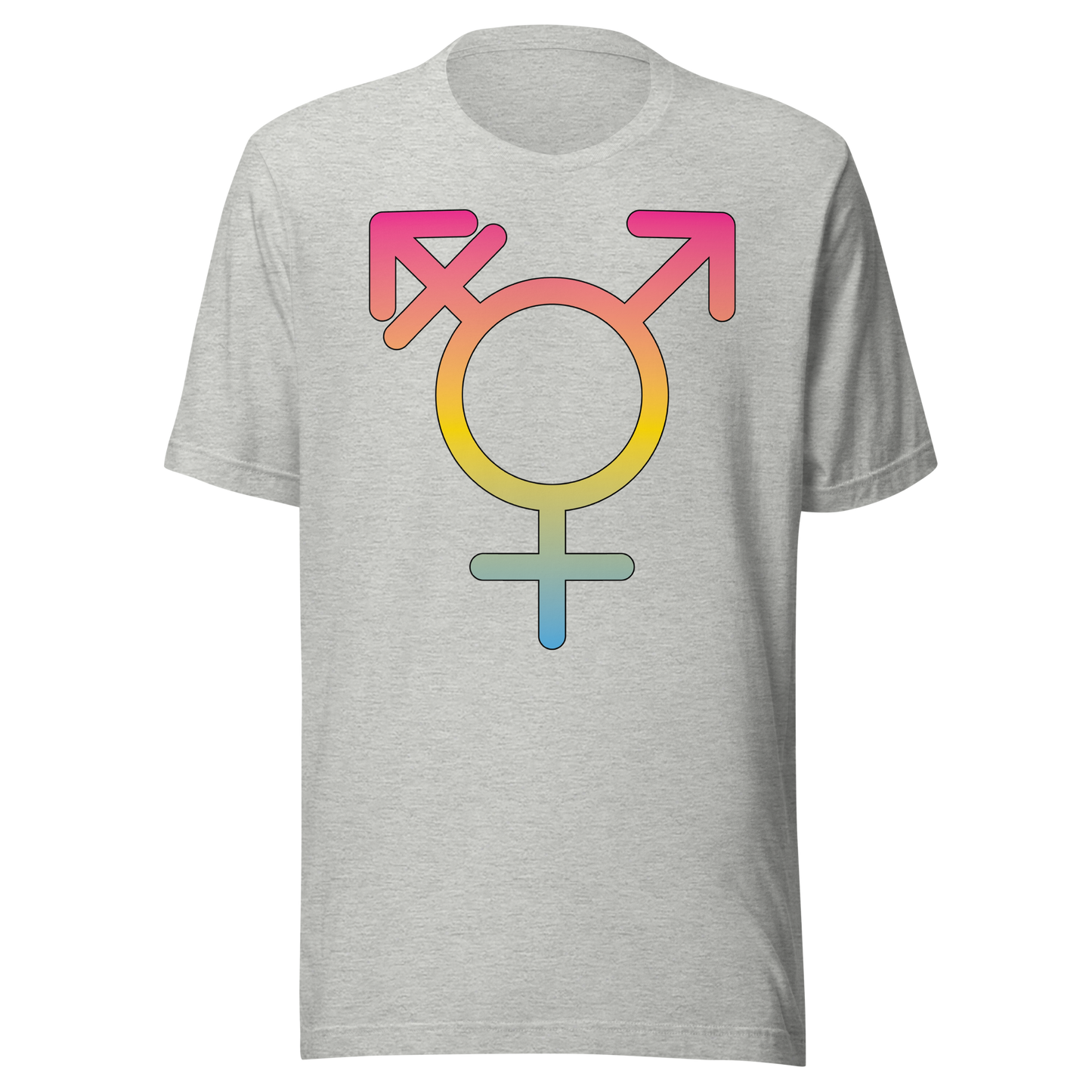 Transgender Symbol - Pansexual Pride Unisex t-shirt