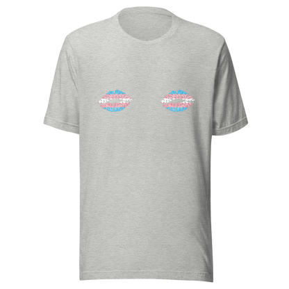 Trans Boob Kisses Unisex t-shirt