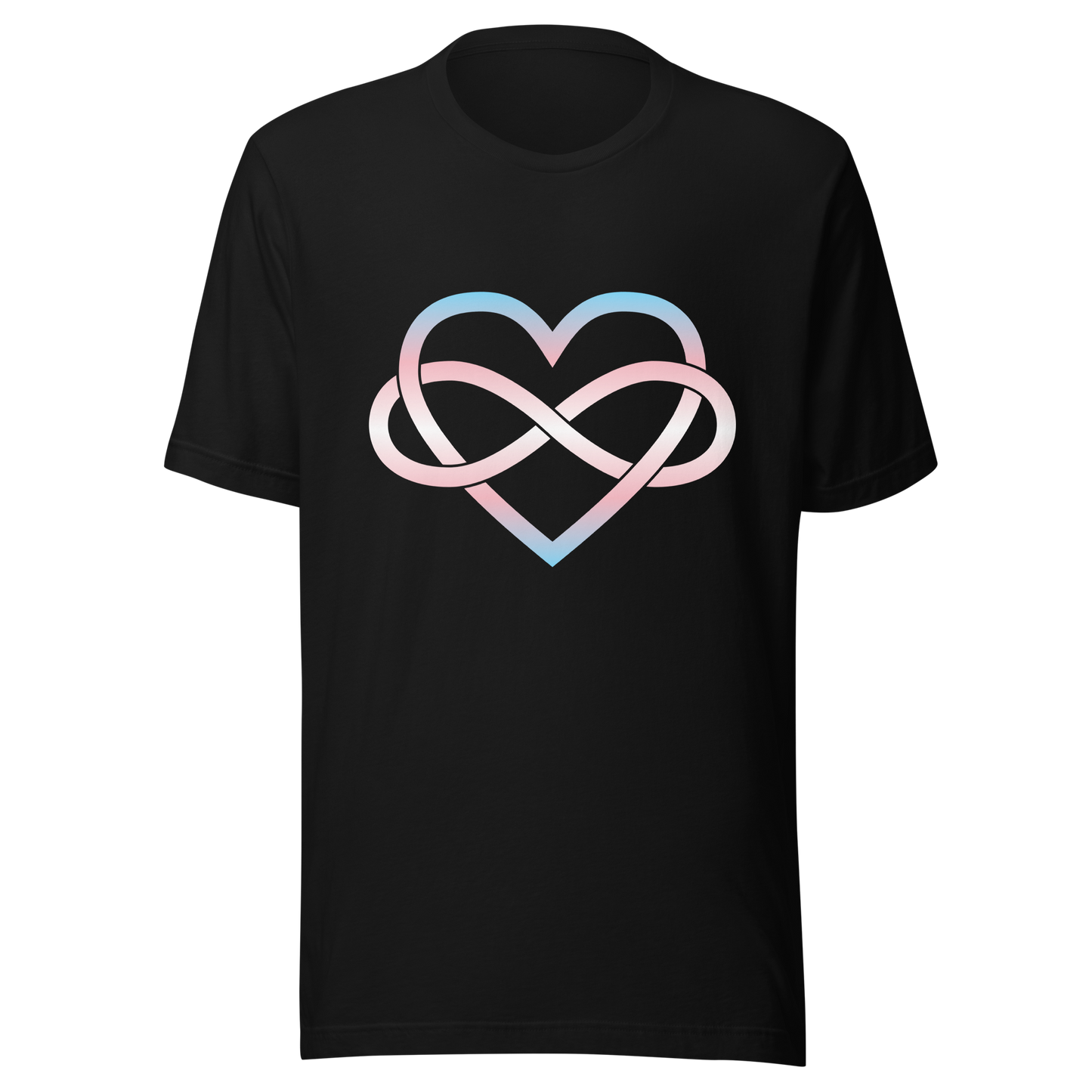 Polyamory Infinity Heart - Trans Unisex t-shirt