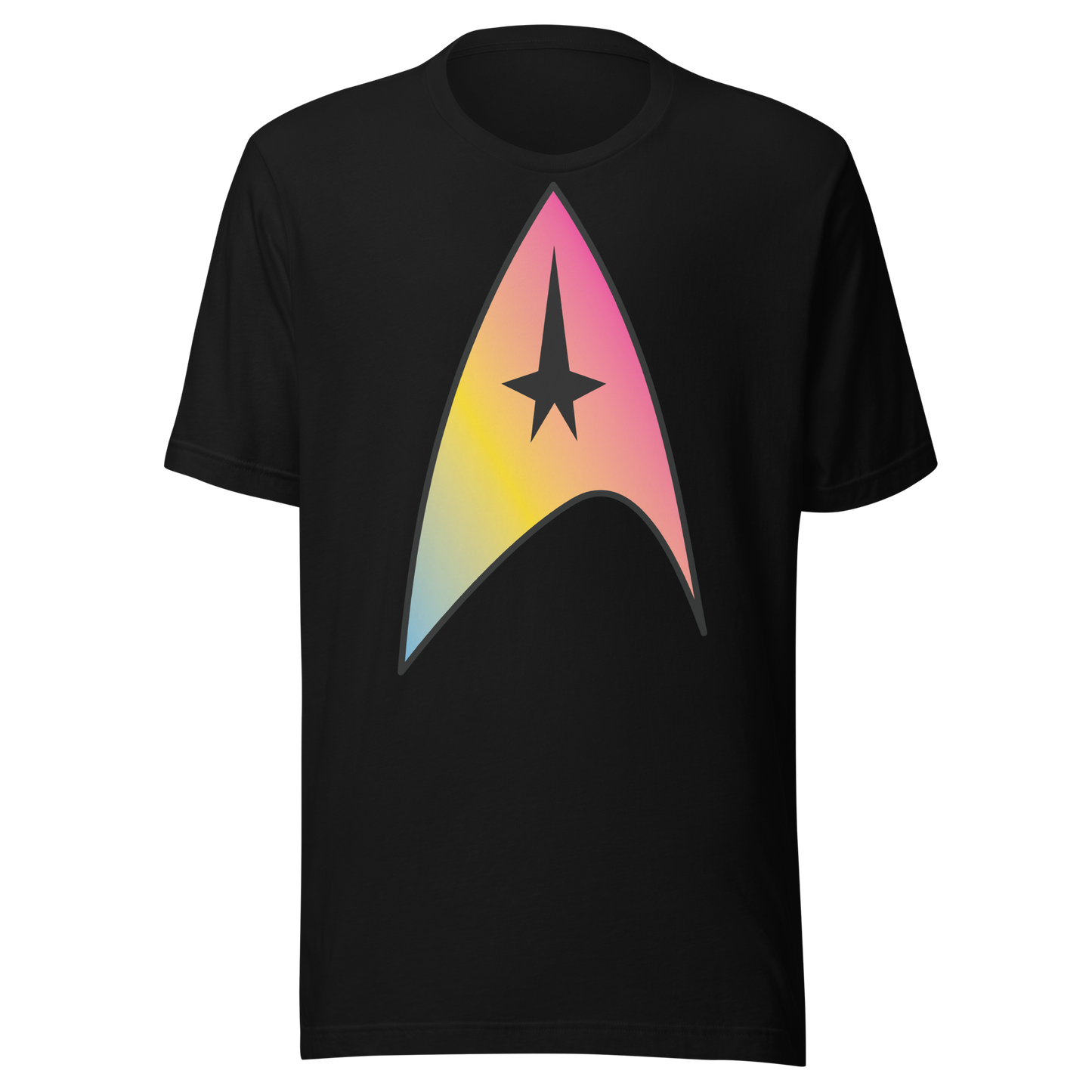 Starfleet Insignia - Pansexual Pride Unisex t-shirt