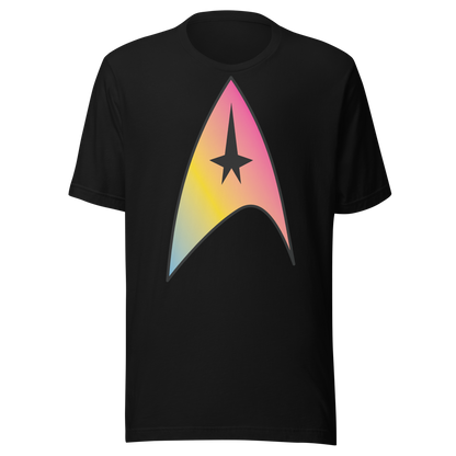 Starfleet Insignia - Pansexual Pride Unisex t-shirt