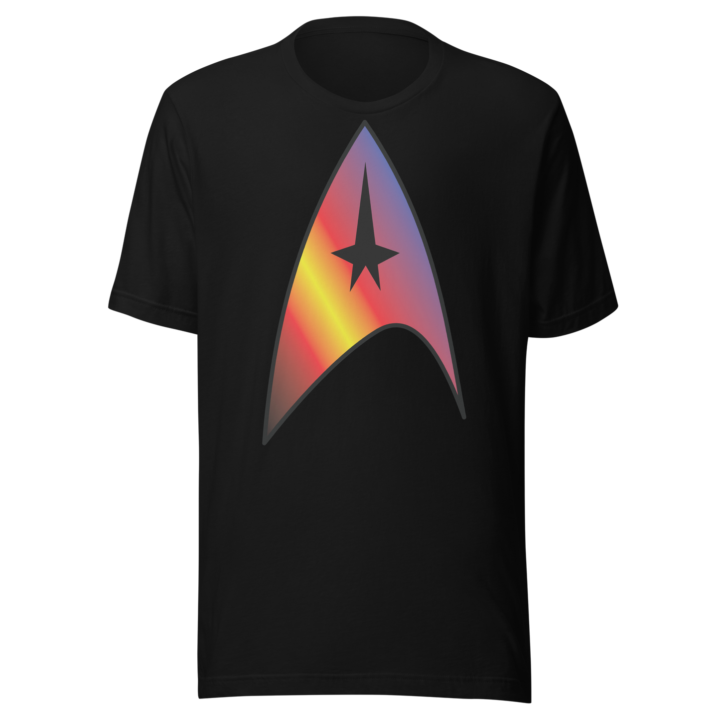 Starfleet Insignia - Polyamory Pride Unisex t-shirt