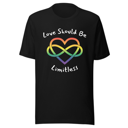 Love Should Be Limitless Unisex t-shirt