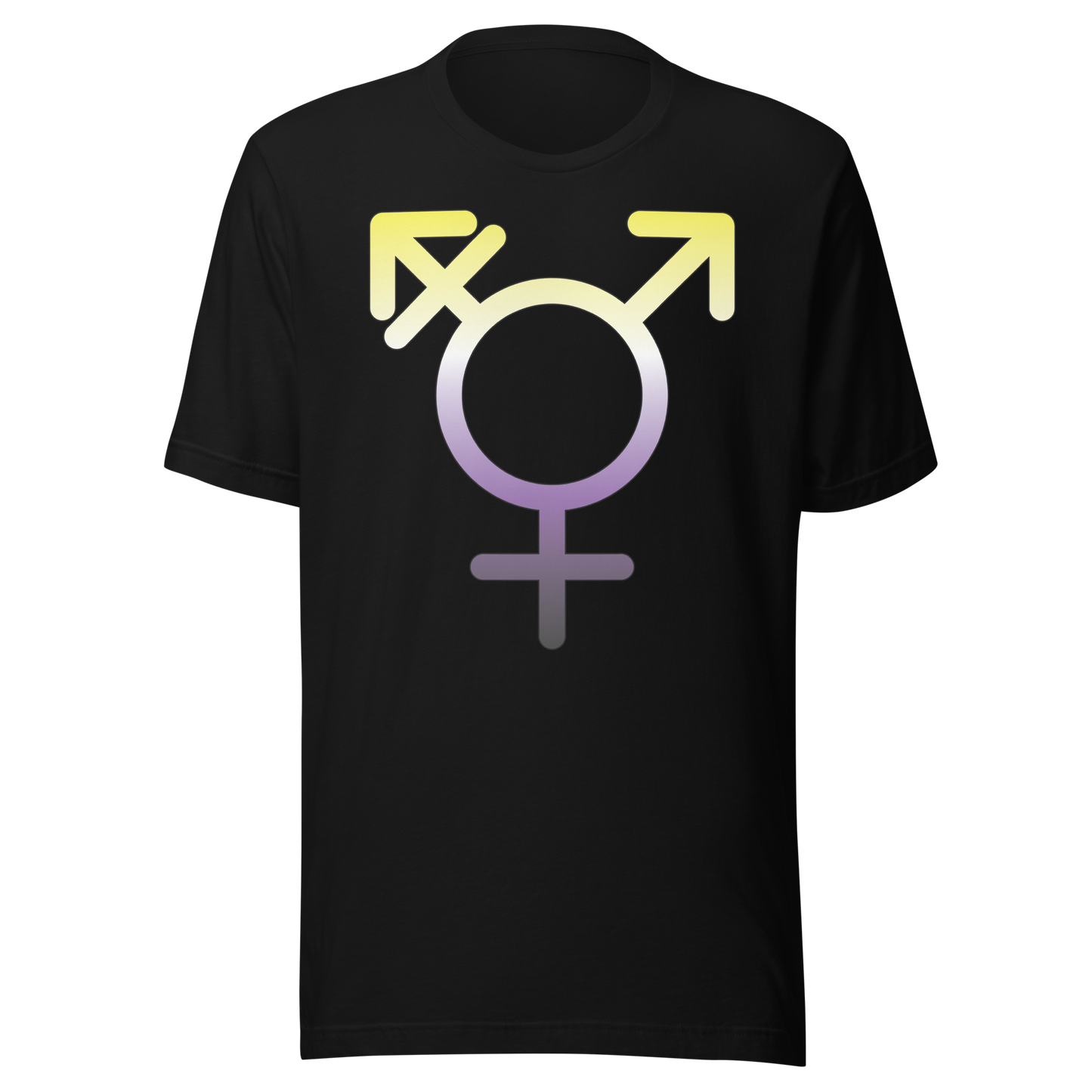 Transgender Symbol - Non-binary Pride Unisex t-shirt