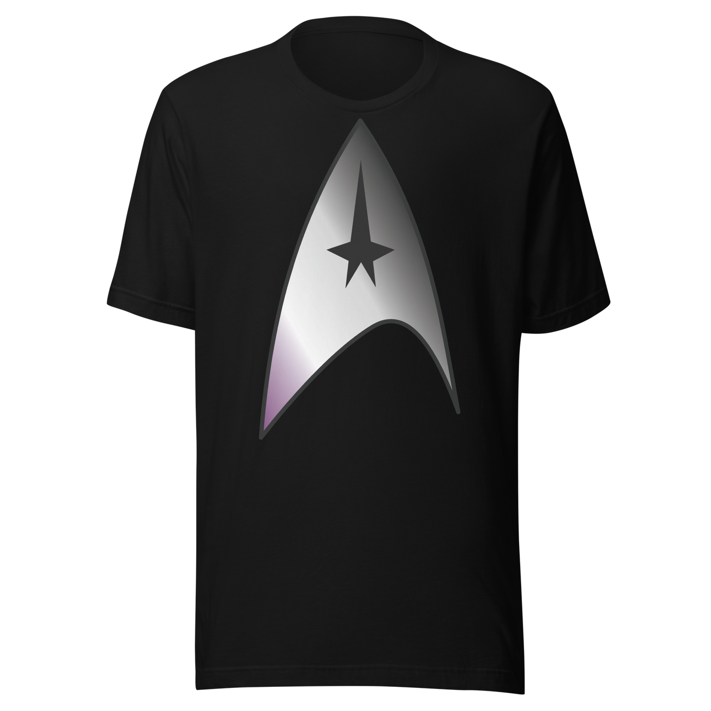 Starfleet Insignia - Asexual/Demisexual Pride Unisex t-shirt