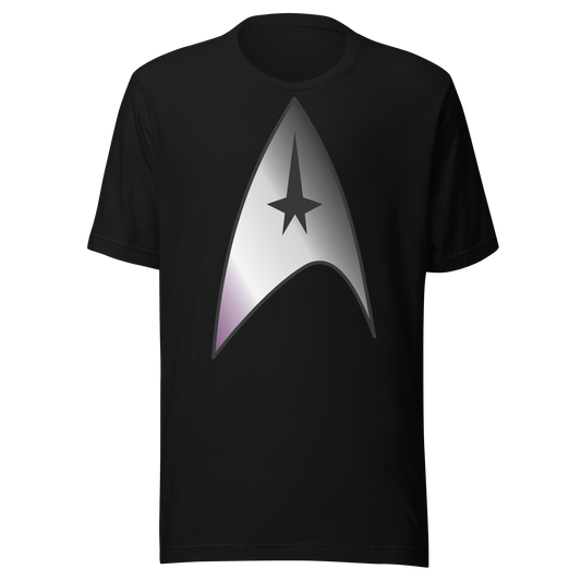 Starfleet Insignia - Asexual/Demisexual Pride Unisex t-shirt