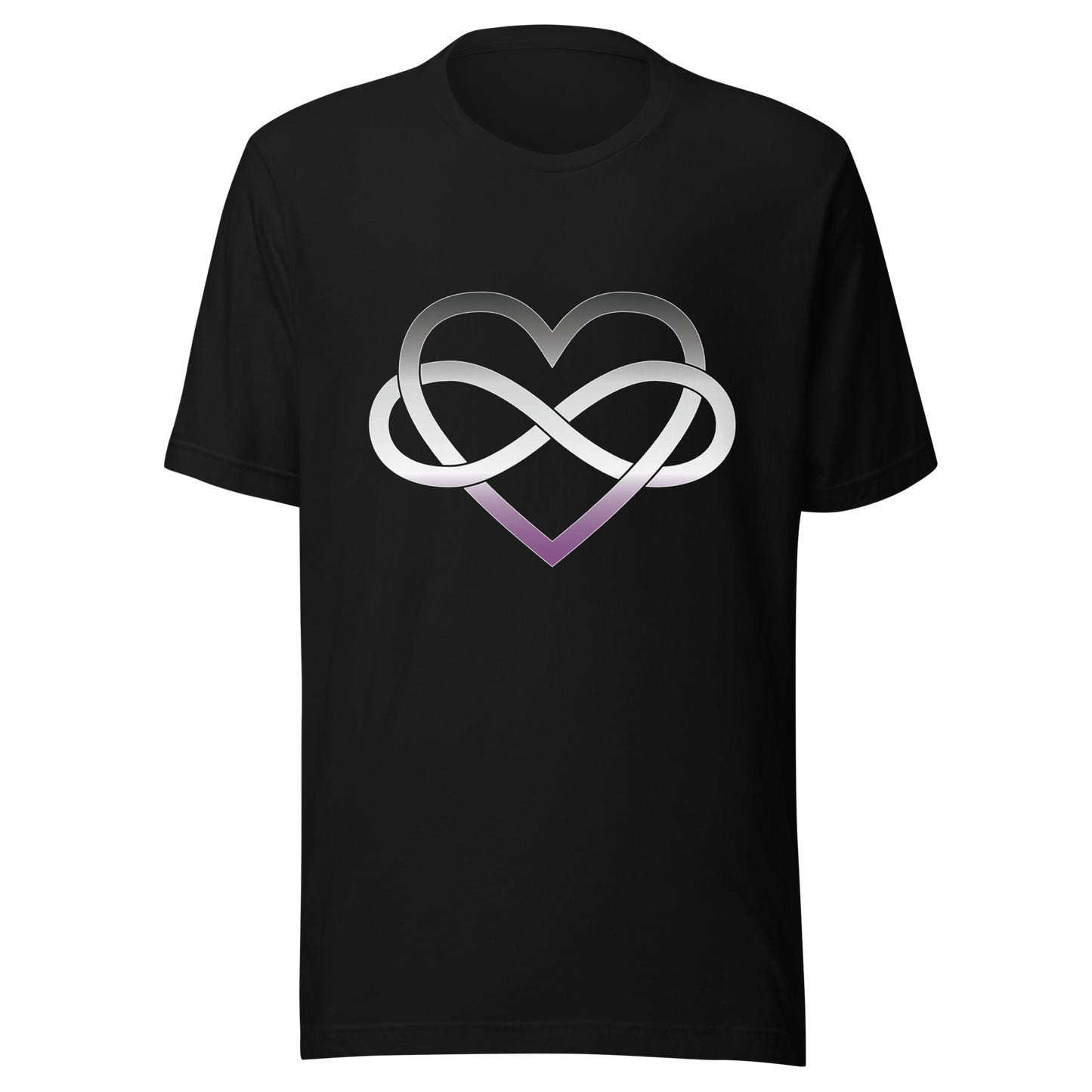 Polyamory Infinity Heart - Asexual/Demisexual Unisex t-shirt