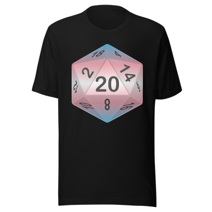 Pride Dice - Transgender Unisex t-shirt