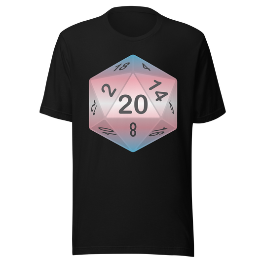 Pride Dice - Transgender Unisex t-shirt