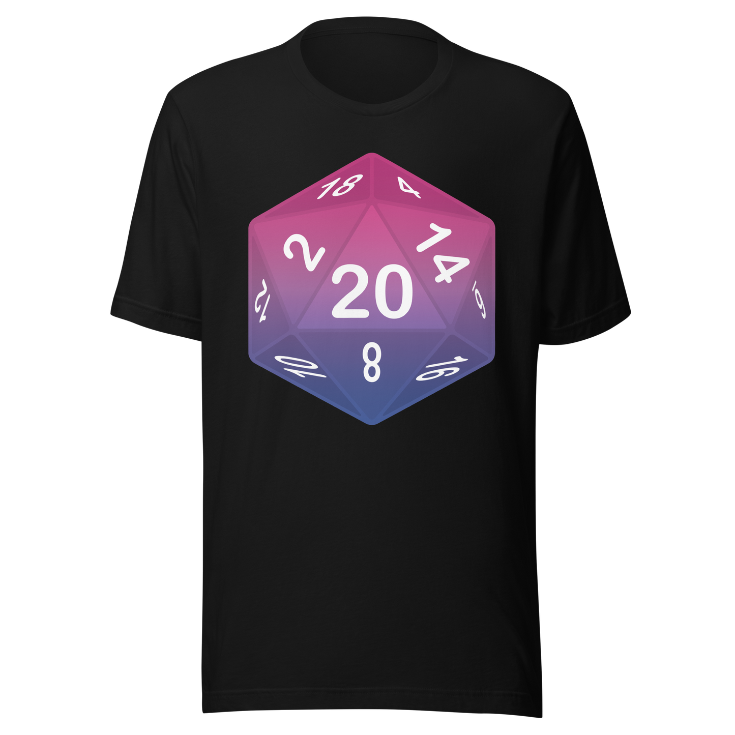 Pride Dice - Bisexual Unisex t-shirt