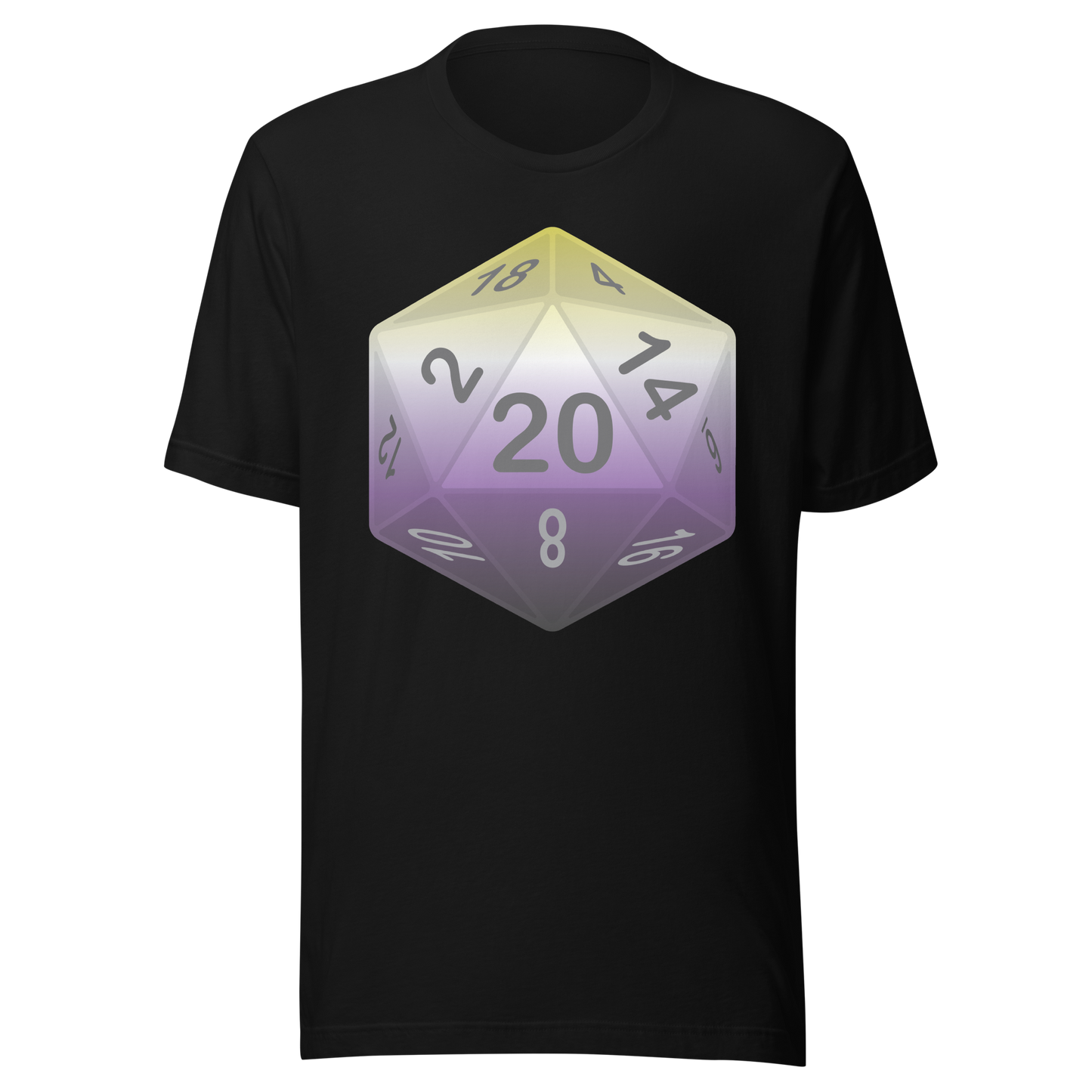 Pride Dice - Non-binary Unisex t-shirt