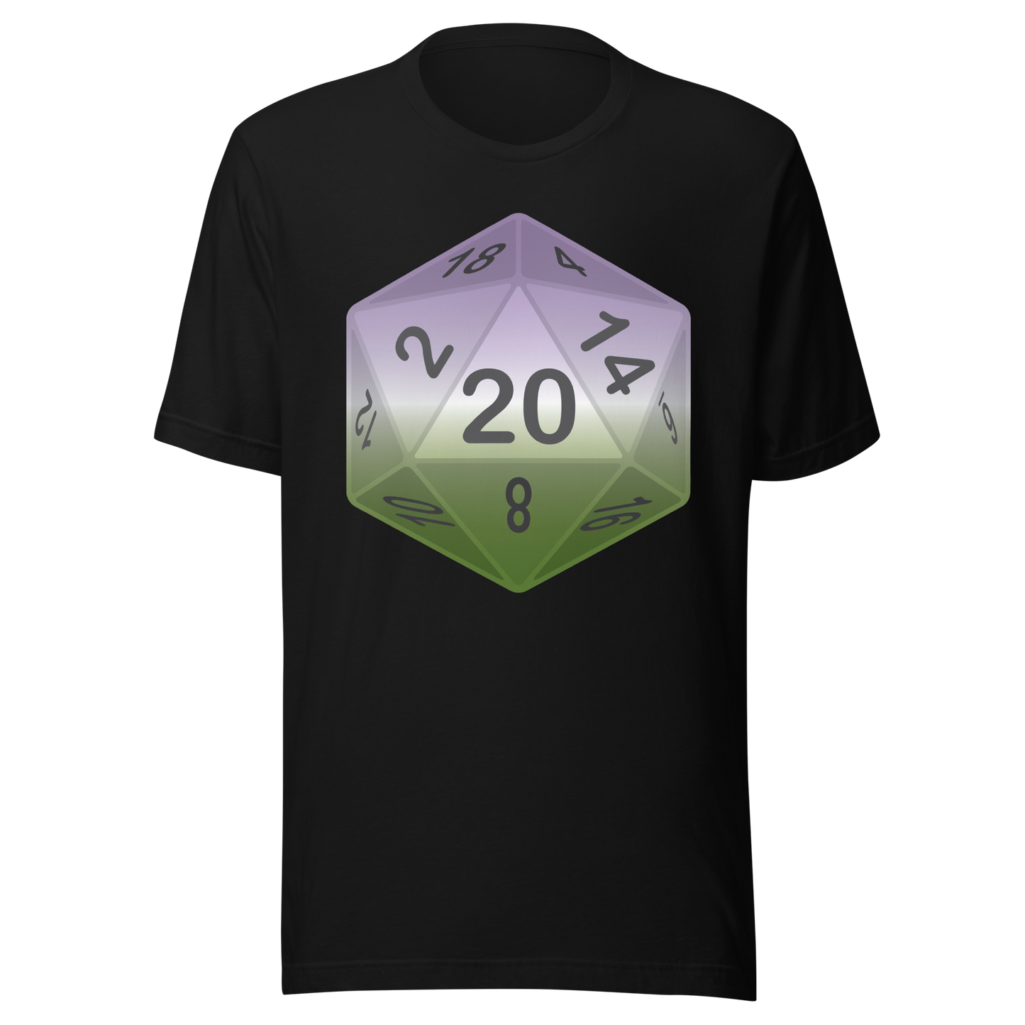 Pride Dice - Genderqueer Unisex t-shirt