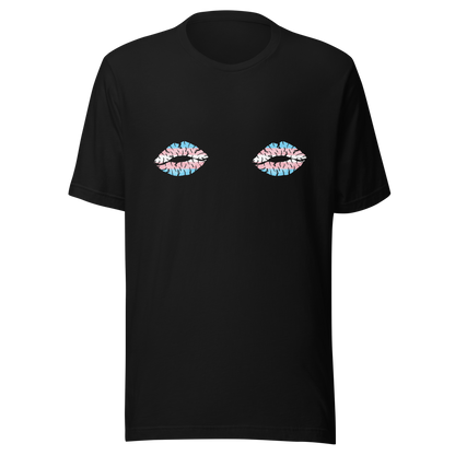 Trans Boob Kisses Unisex t-shirt